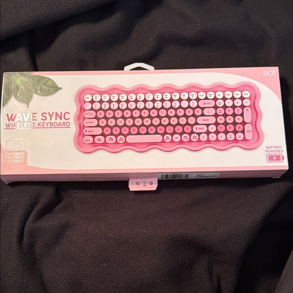 iJoy Wave Sync Pink Wireless Keyboard - Picture 1 of 5